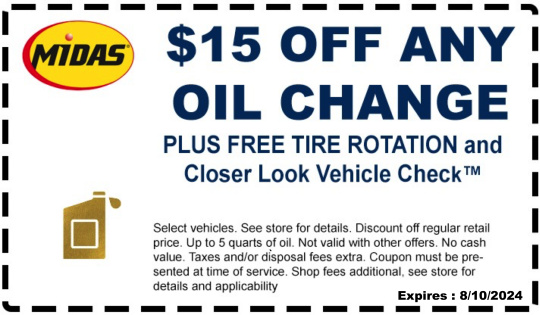 vans oil change coupons